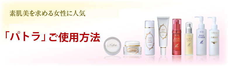 「パトラ」ご使用方法